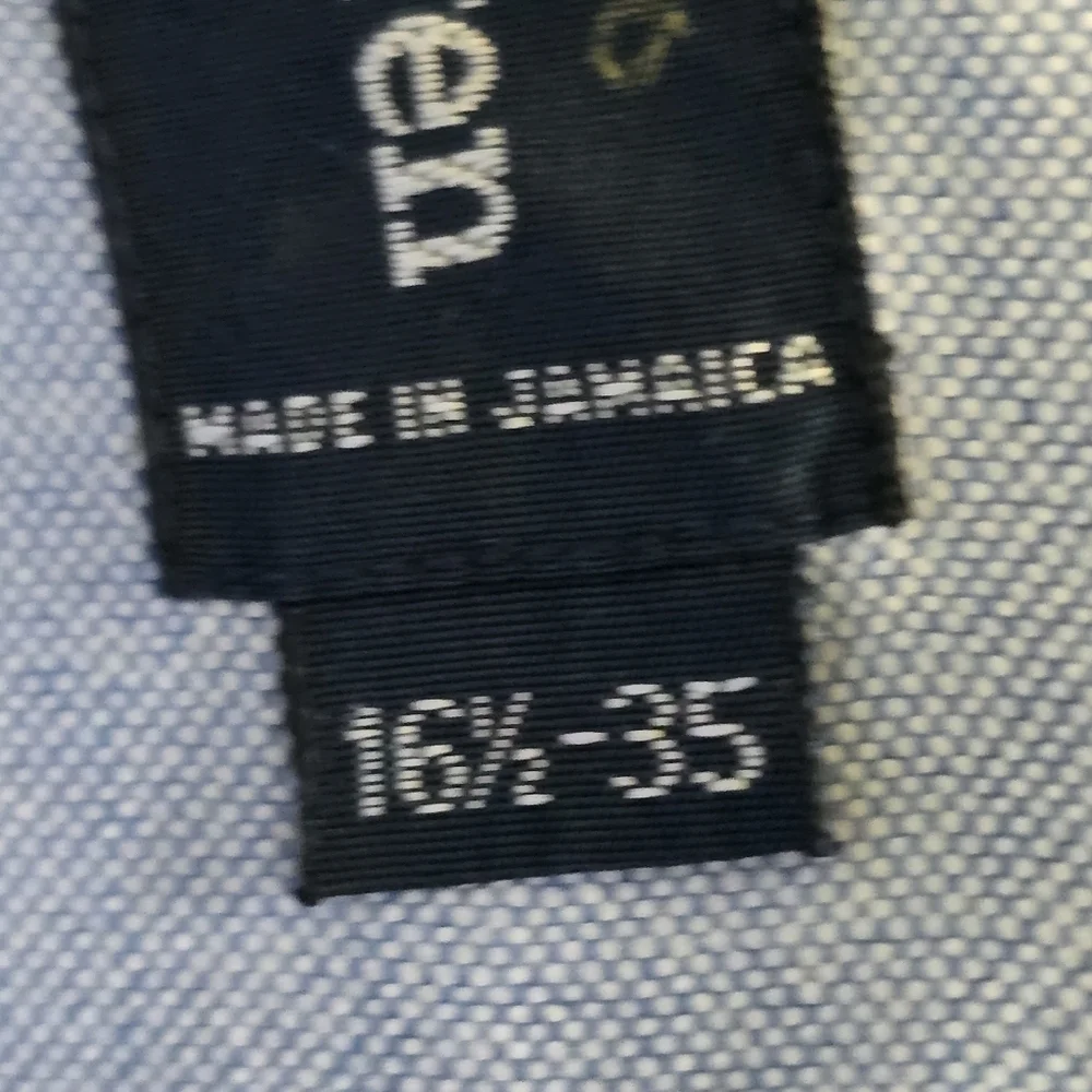 Ralph Lauren Men's Yarmouth Classic Blue 100% Cotton Button Down Shirt Size 16.5